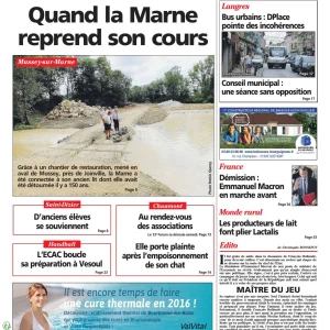 Édition du 31/08/16