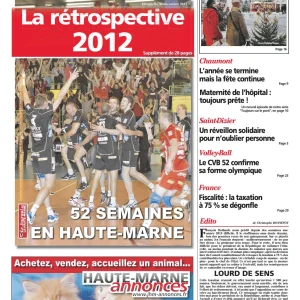 Édition du 30/12/12