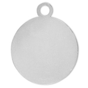 Médaille pour sautoir sceau templier (argentée)