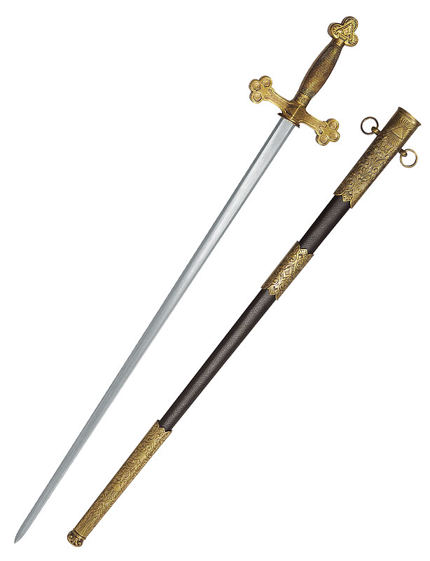 Épée maçonnique noire – Image 2