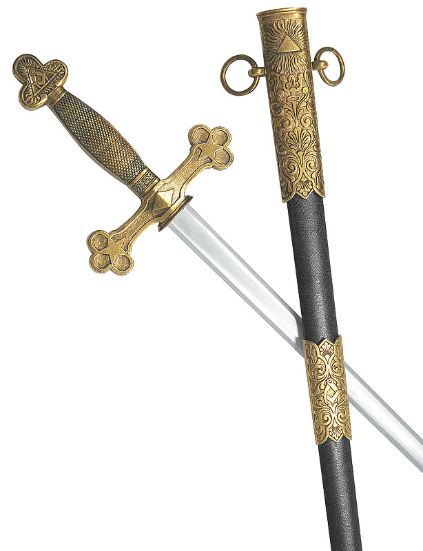 Épée maçonnique noire – Image 3