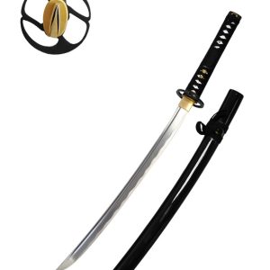 Wakizashi aiguisé Maru 1045 « L&rsquo;ange noir »